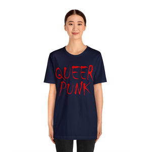 "Queer Punk" Unisex Jersey Short Sleeve Tee