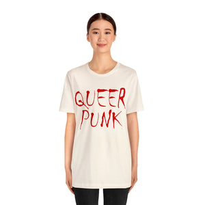 "Queer Punk" Unisex Jersey Short Sleeve Tee
